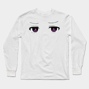 Fern Eyes from Sousou no Frieren or Frieren Beyond Journeys End Anime Manga Characters SNF-186 Long Sleeve T-Shirt